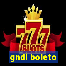 gndi boleto